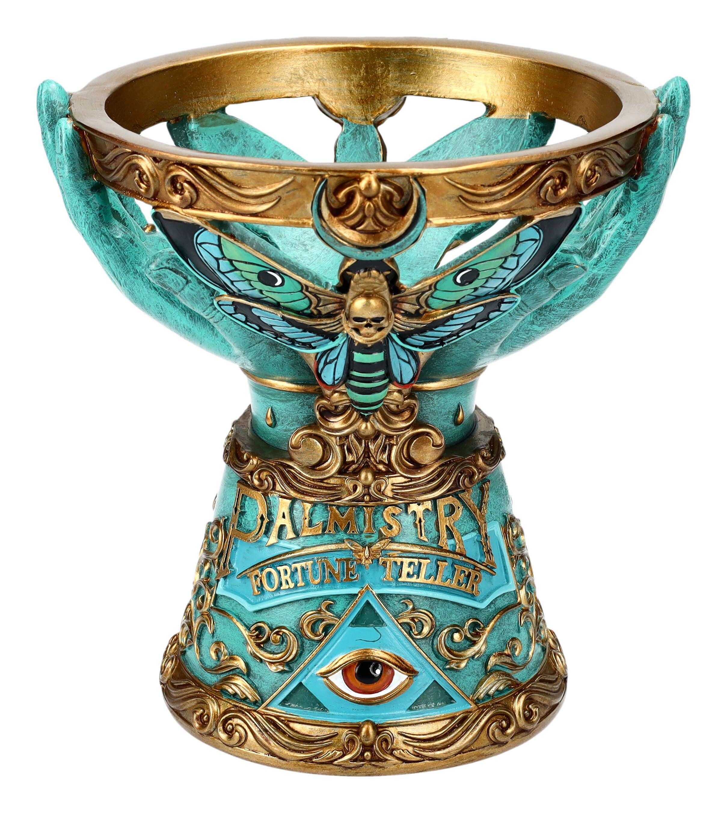 Dekoobjekt Wahrsagerkugel Halter - Der Wahrsager - Nemesis Now Fantasy Dekoration