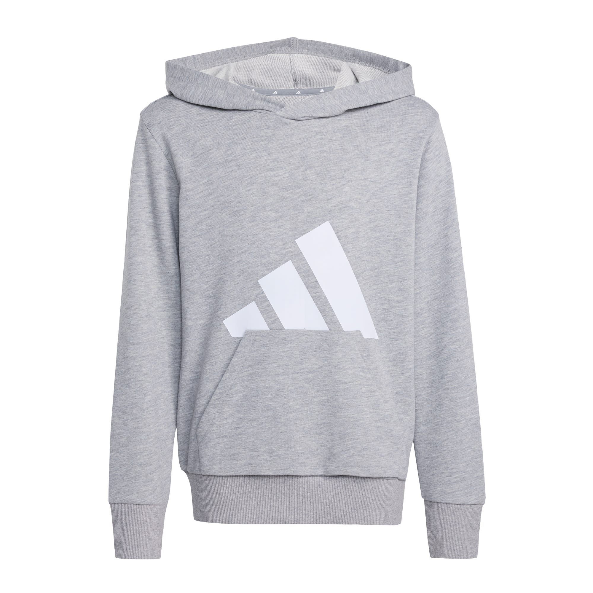 Medium Grey Heather / White