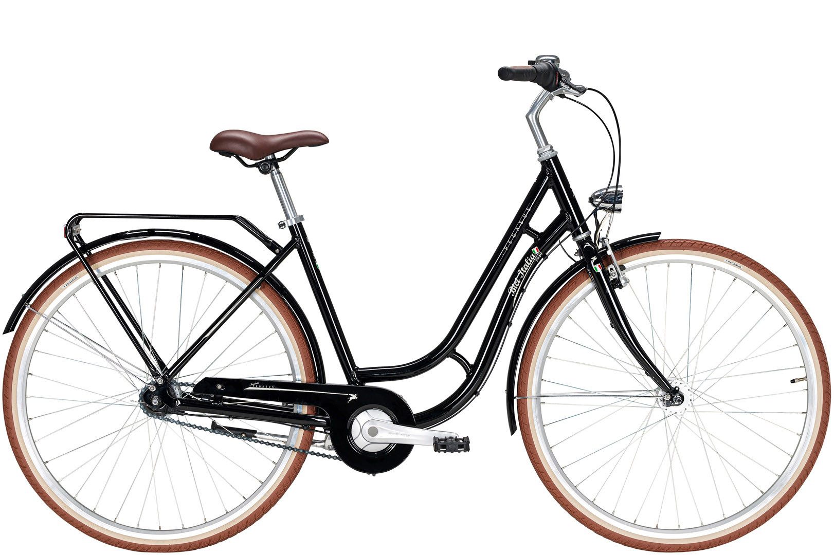 Pegasus Cityrad Pegasus Bici Italia 7 Damen schwarz 2026, 7 Gang, Nabenschaltung