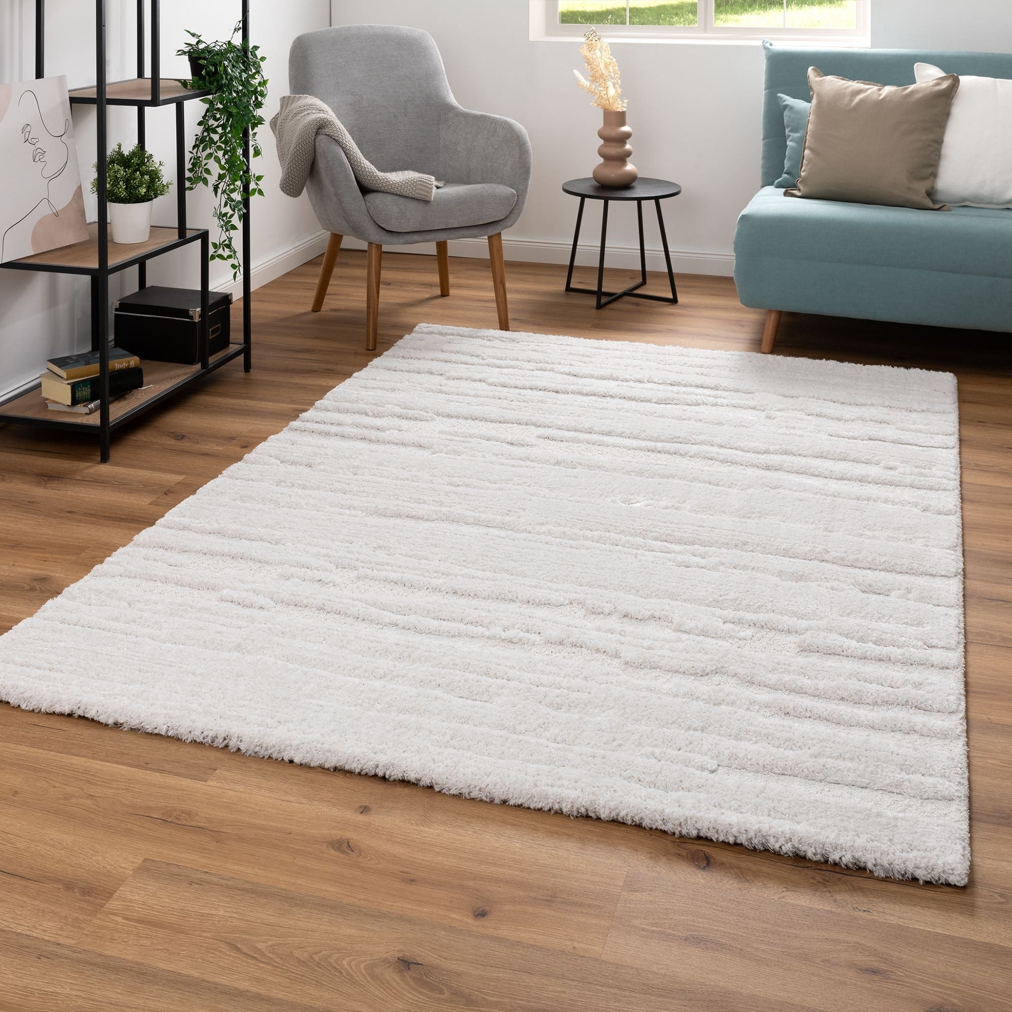 Steffensmeier Hochflor-Teppich Liermont, Rechteckig günstig online kaufen