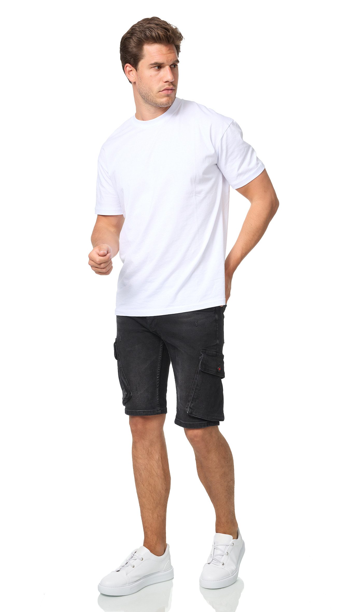 Denim House Jeansshorts Cargo Short Jeans günstig online kaufen