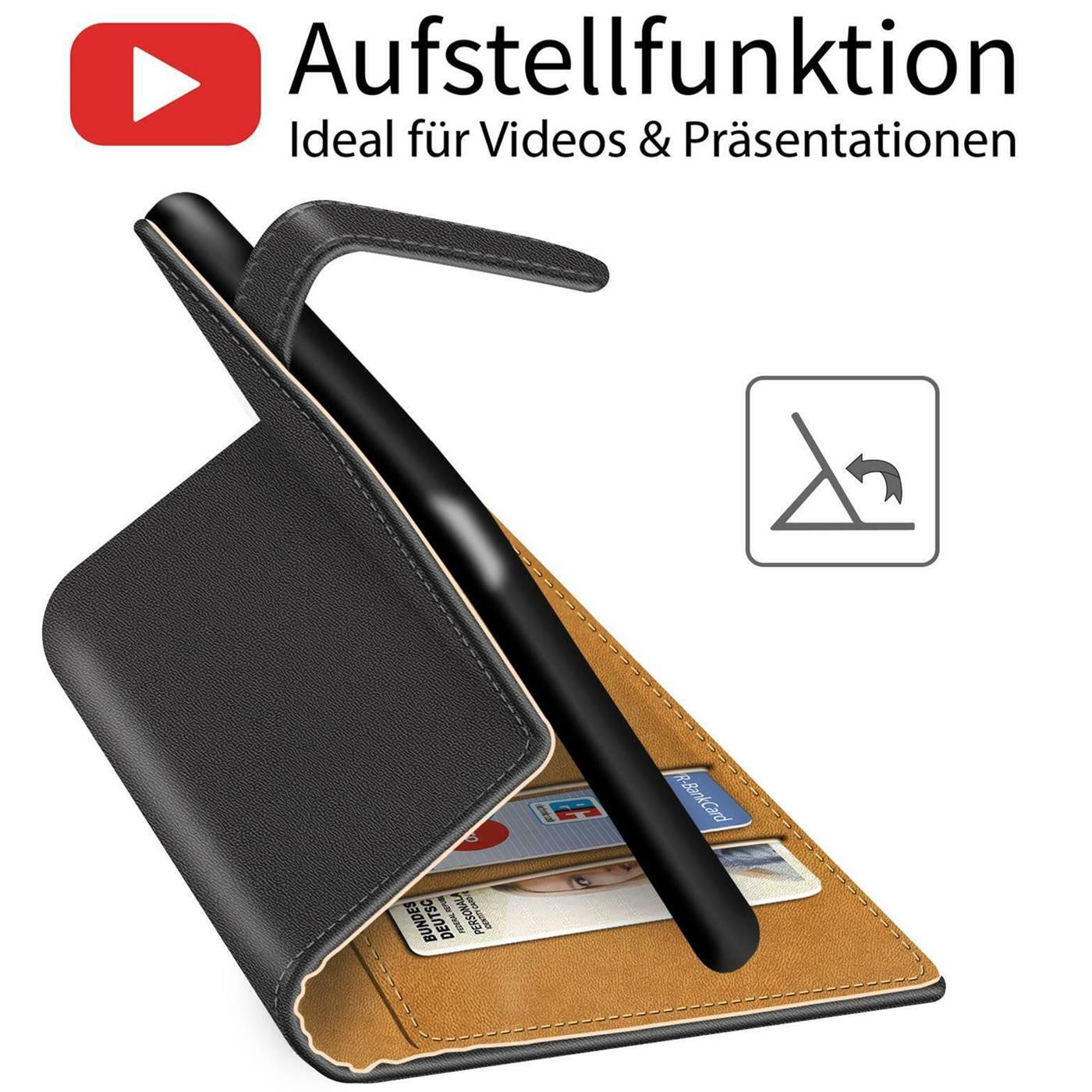 CoolGadget Handyhülle Book Case Handy Tasche für ZTE Blade V70 Vita 6,7 Zoll, Hülle Klapphülle Flip Cover für ZTE V70 Vita Schutzhülle stoßfest – Bild 5 von 5