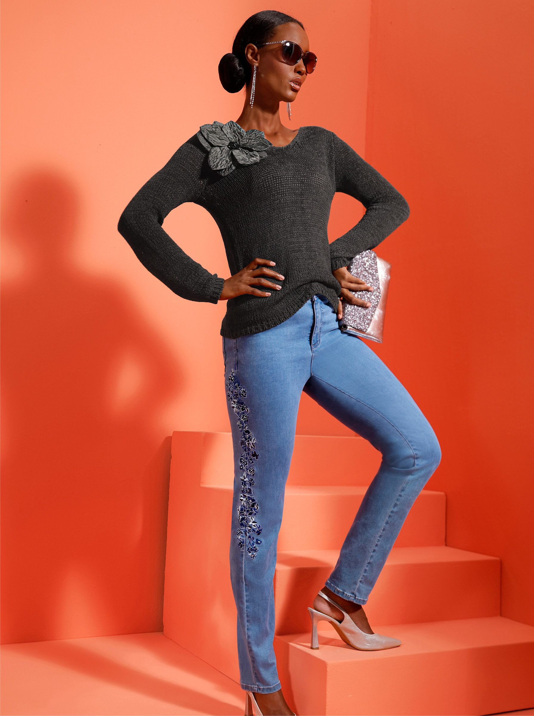 creation L Bequeme Jeans 5-Pocket-Jeans .