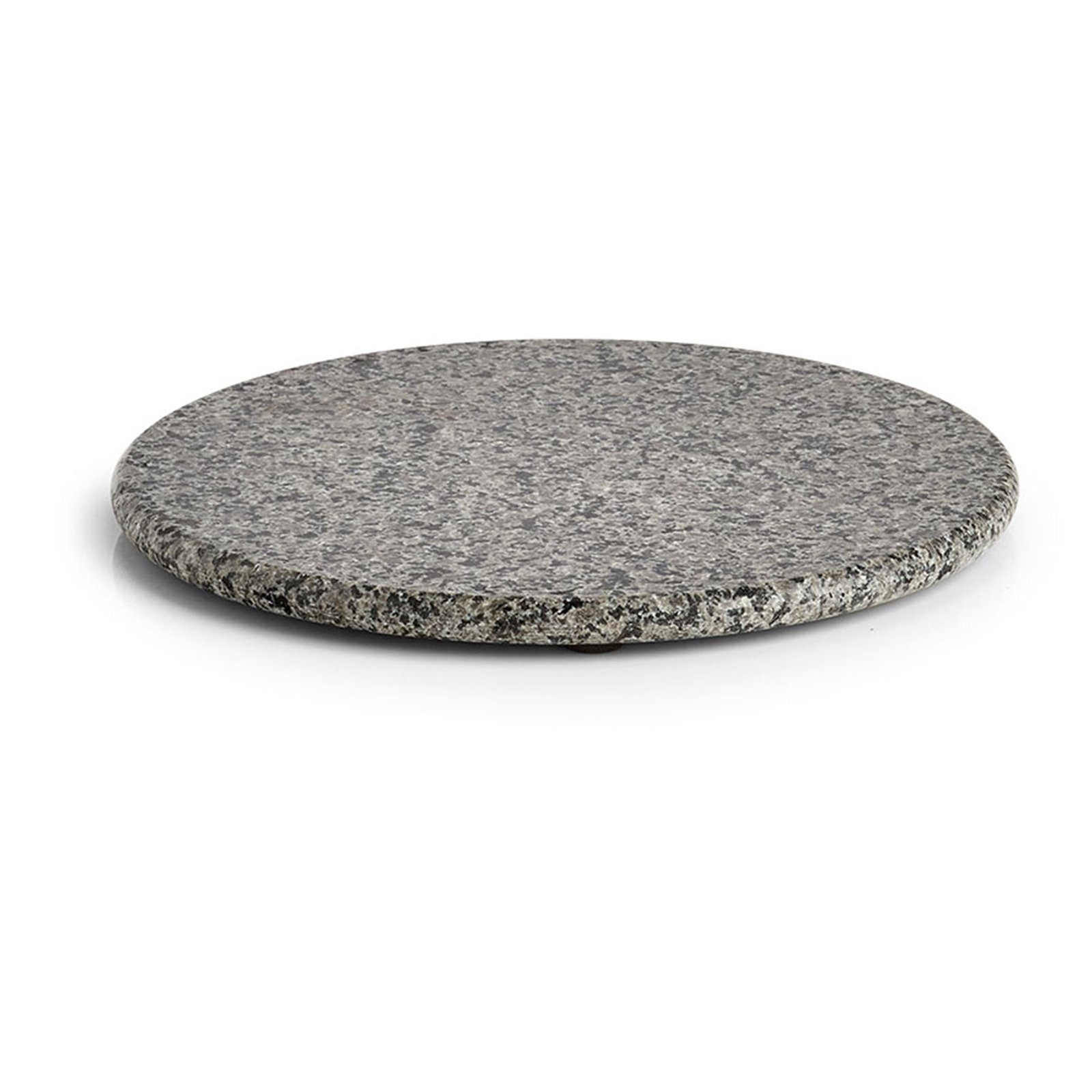 Servierplatte Servierplatte Naturstein Zeller Granit, Granit, Present (1-tlg), rund Servierbrett