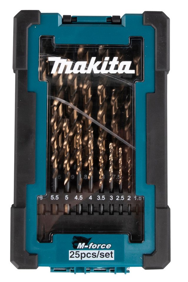 Thumbnail - Makita Werkzeug GmbH Holzbohrer Makita Bohrer-Set M-Force 25-teilig Metall D-67599