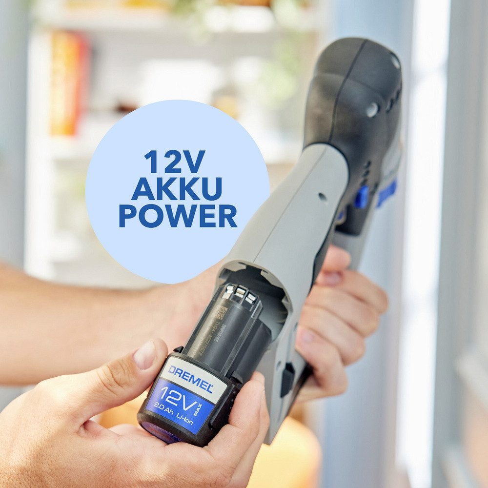 DREMEL Akku-Ratschenschrauber Dremel DREMEL 3-in-1 Akku-Bohrschrauber 12V Multischrauber F013DD12JA