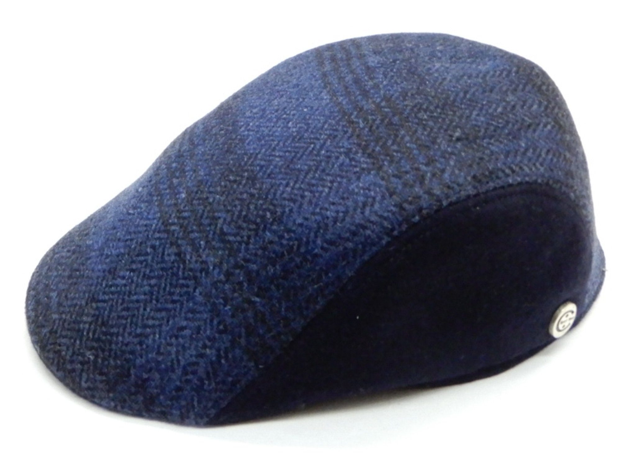 Chaplino Flat Cap mit praktischen dunkelblau Ohrenklappen