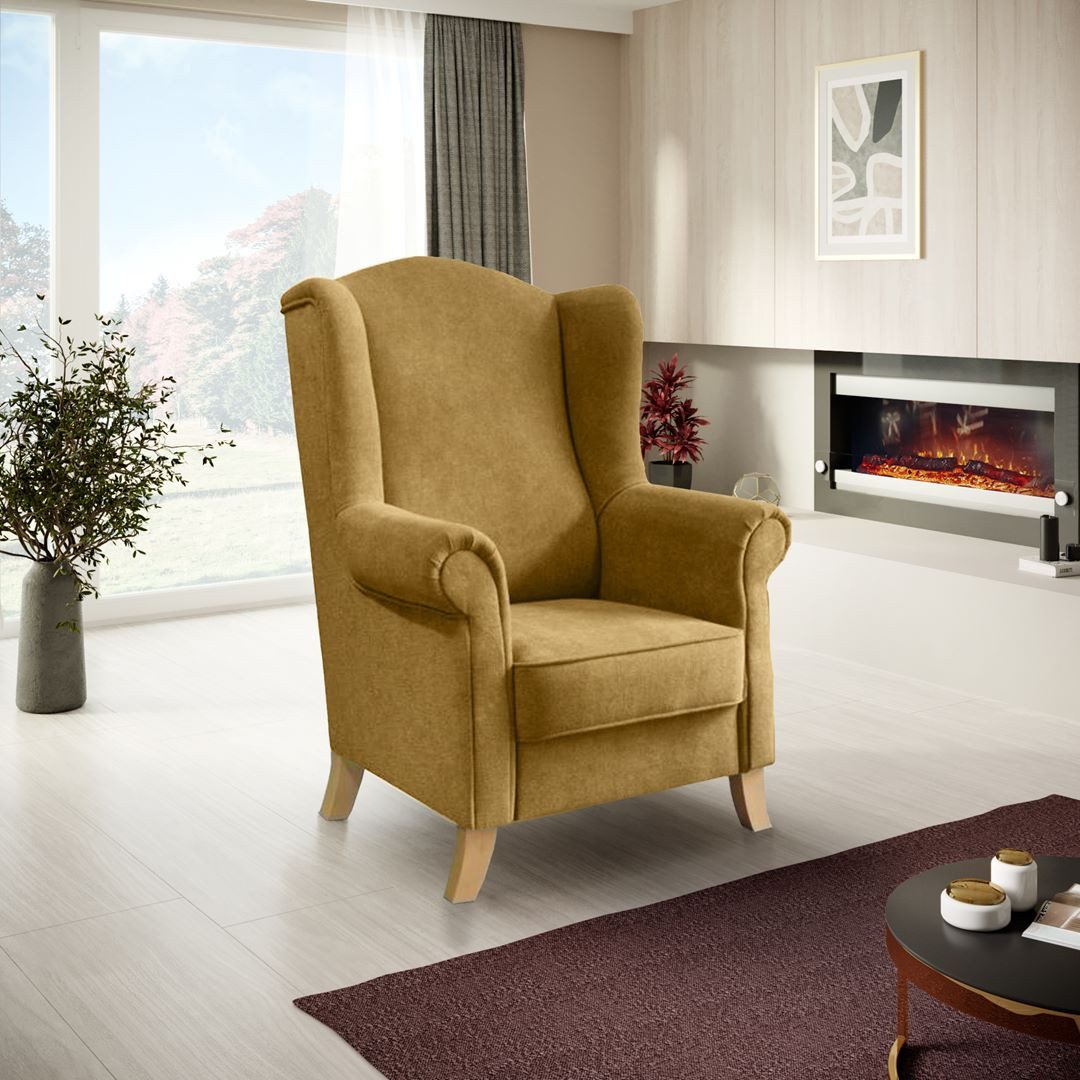 Beautysofa Ohrensessel Sessel Wohnzimmersessel Fernsehsessel LEONARDO günstig online kaufen