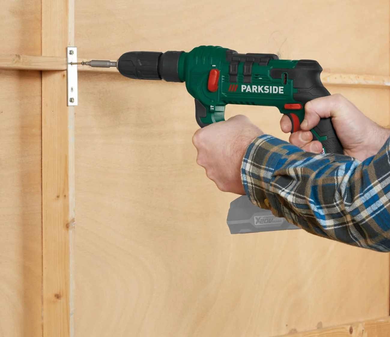 PARKSIDE Akku-LED-Handlampe PLHLA 20-Li X 20 V – Ohne Akku & Ladegerät, Mit Rutschfestem Griff
