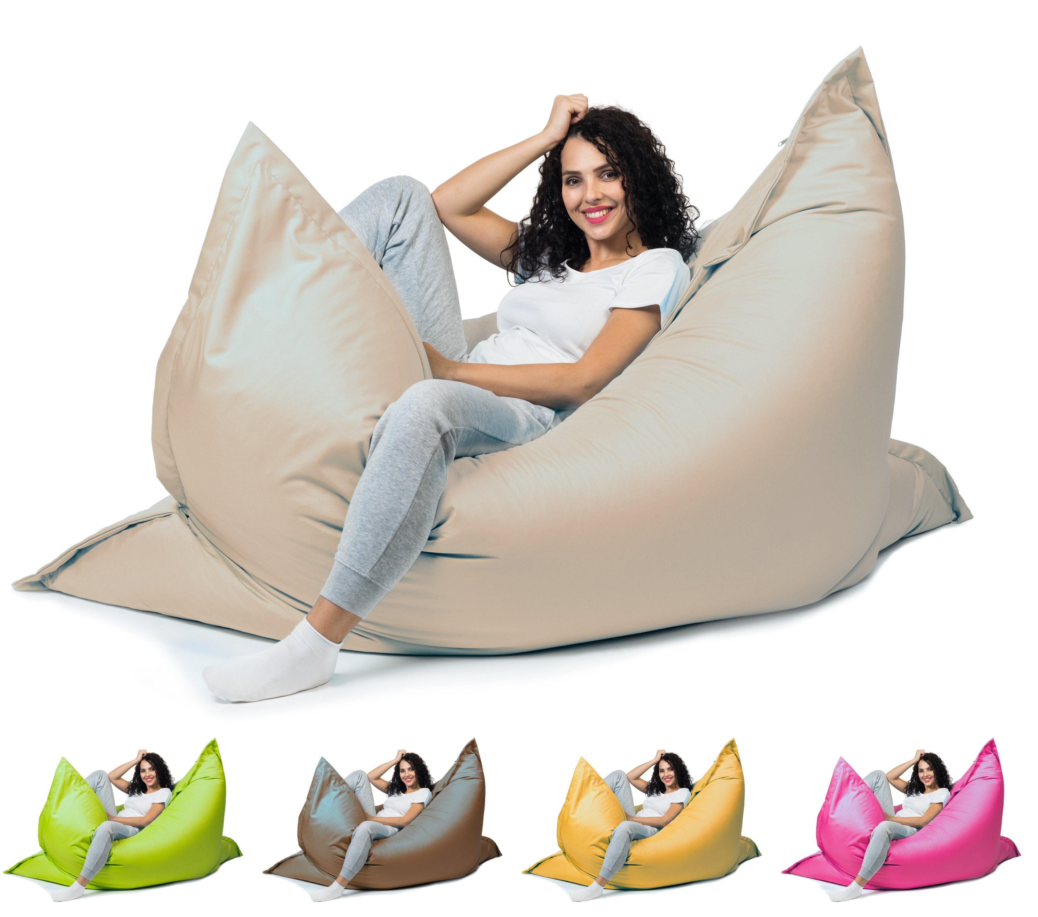 sunnypillow Sitzsack Outdoor & Indoor günstig online kaufen