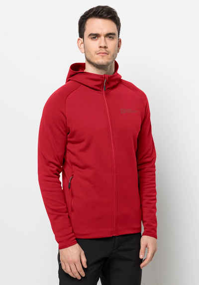 Jack Wolfskin Fleecejacke BAISELBERG HOODED FZ M