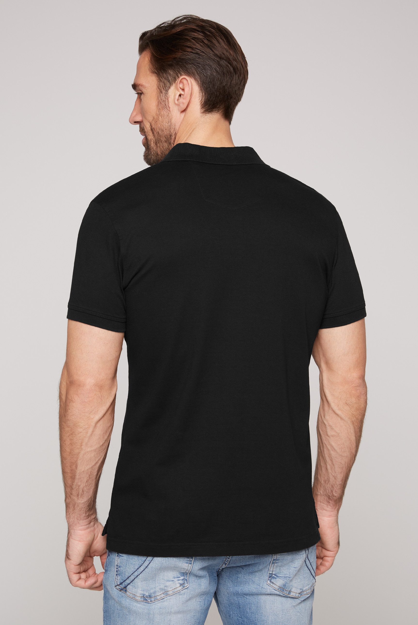 CAMP DAVID Poloshirt mit kleiner Logo-Stickerei günstig online kaufen