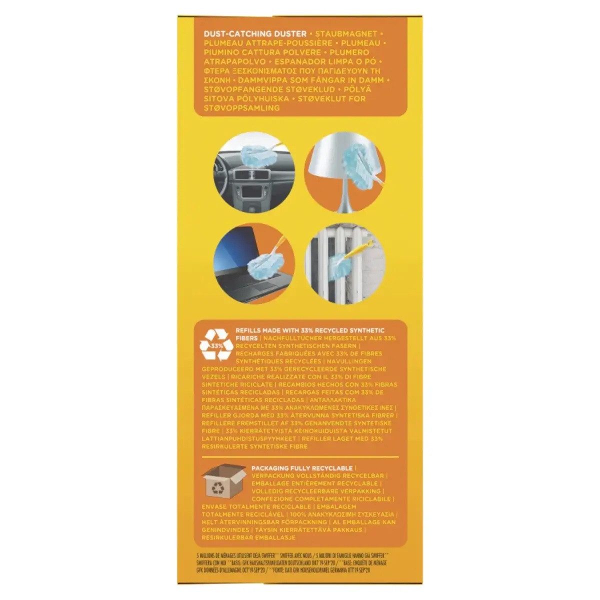 Swiffer Staubwedel SWIFFER Duster Staubfangtücher 9er Pack – Bild 3 von 5