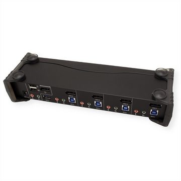 Aten CS1924 4-Port USB 3.0 4K DisplayPort KVM Switch Computer-Adapter