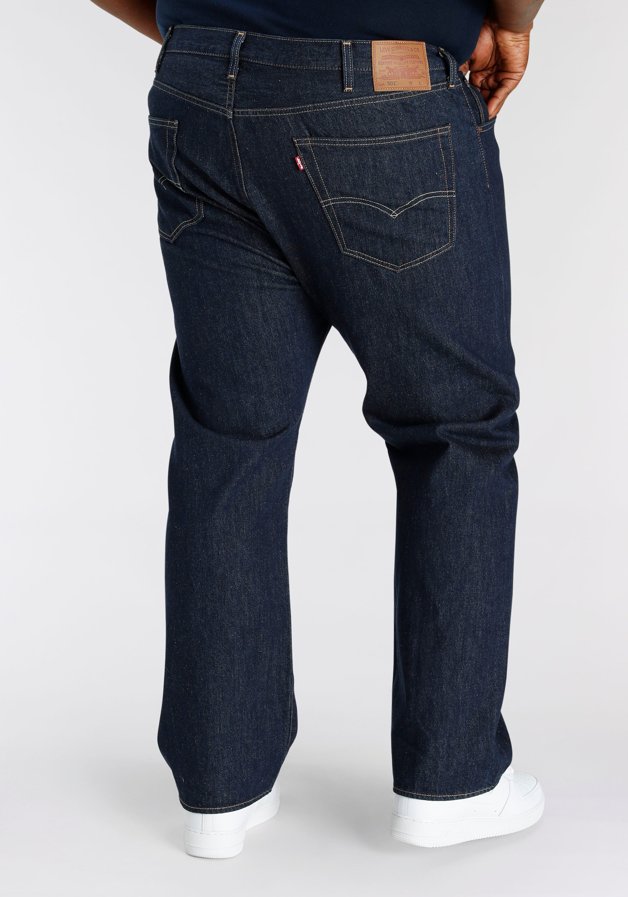 indigo LEVI'S®ORIGINAL Levi's® dark Plus B&T Straight-Jeans 501®