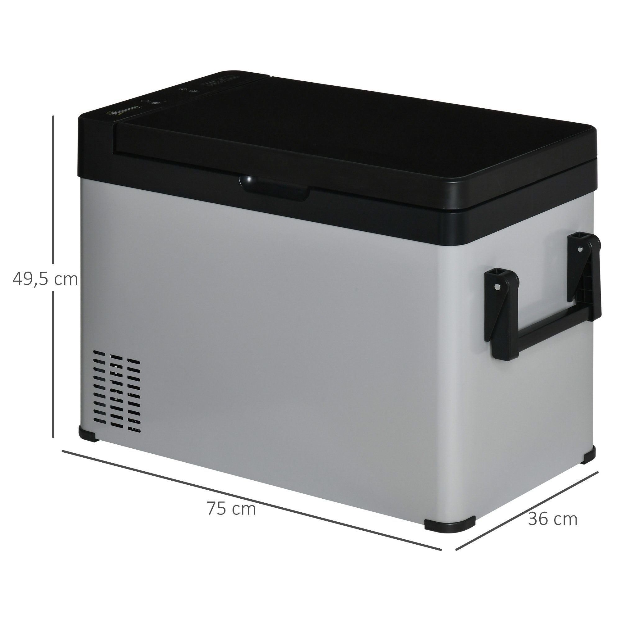 E-PARTNER Webshop  Kompressor-Kühlbox 12/24V,18L CDF18 gr CoolFreeze