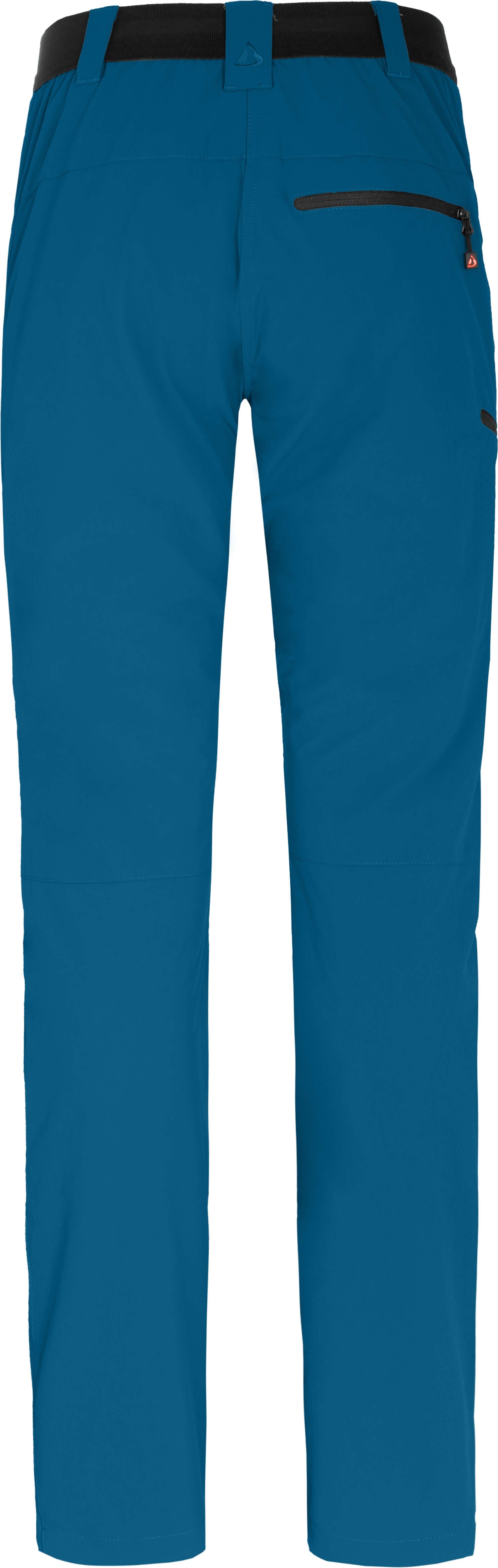 Langgrößen, Bergson Saphir Outdoorhose RITAMÄKI warm COMFORT gefüttert, Damen elastisch, blau Winter-Wanderhose,