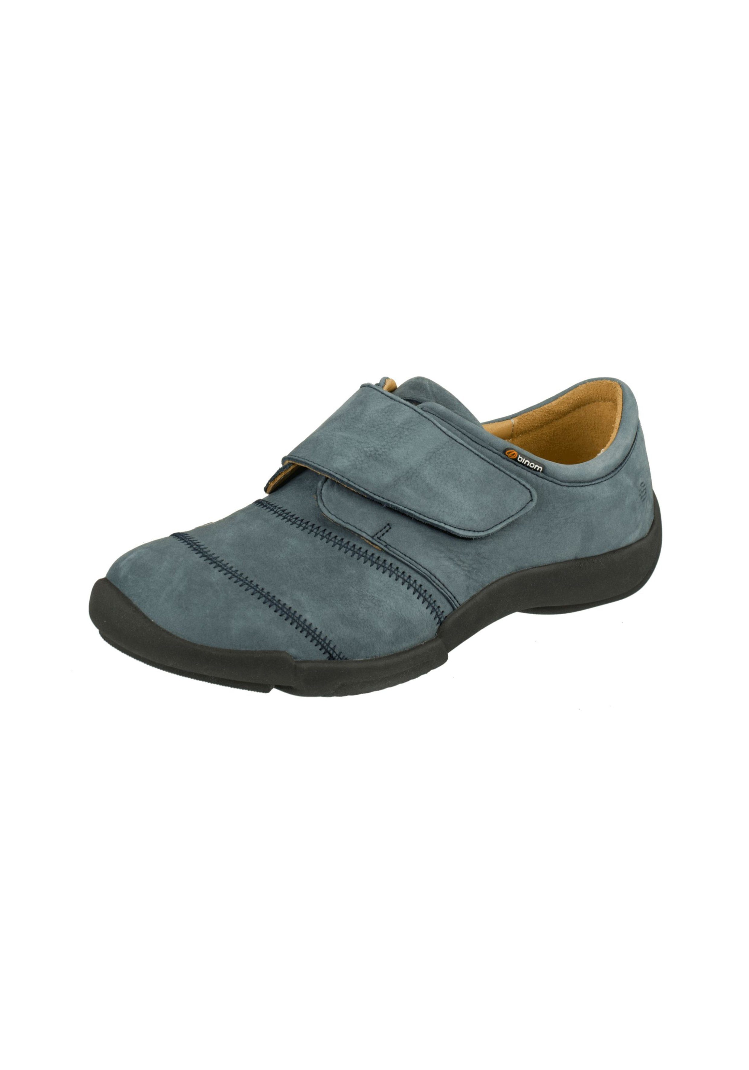 Binom Mia Schuhklima angenehmem blau mit Klettschuh