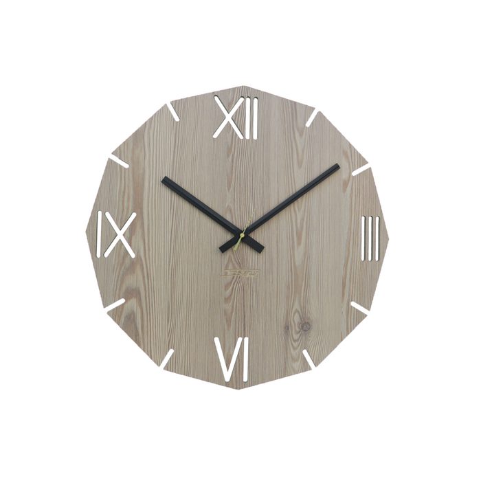 SIBAL Design.Home Wanduhr Uhr "Roemisch" (50cm Durchmesser) (geräuschloses Quarzuhrwerk)