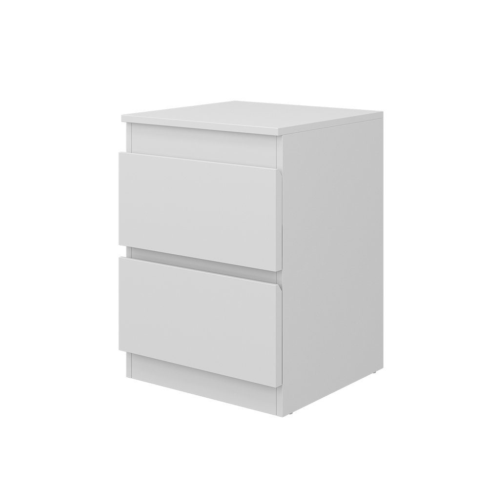 Vicco Nachtschrank Calisto, Weiß/Weiß, 40 x günstig online kaufen