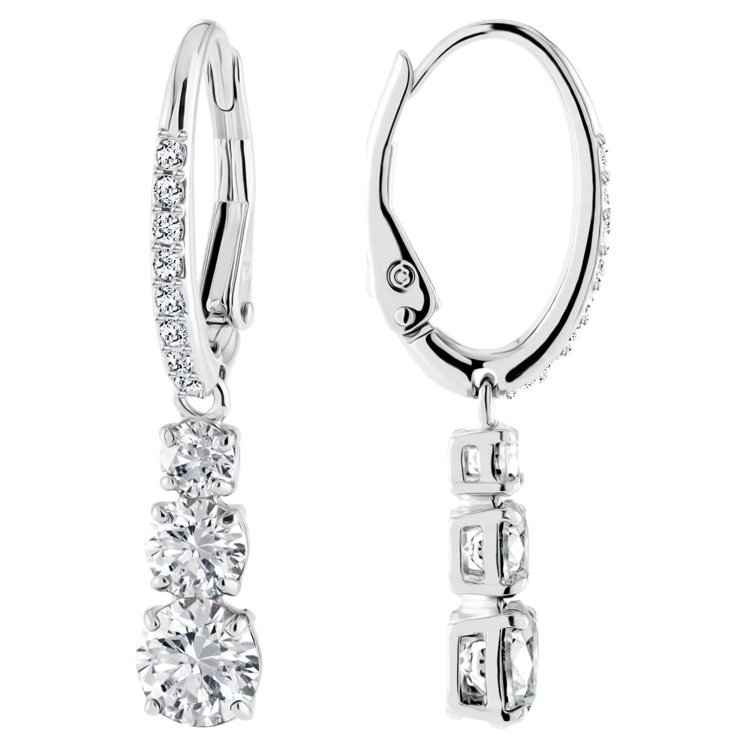 Swarovski Paar Ohrhänger Stilla Round Attract günstig online kaufen