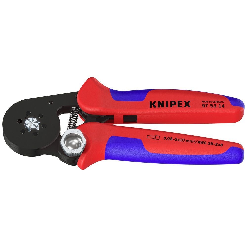 Knipex Crimpzange Knipex 97 53 14 Crimpzange Aderendhülsen 0.08 bis 16 mm²