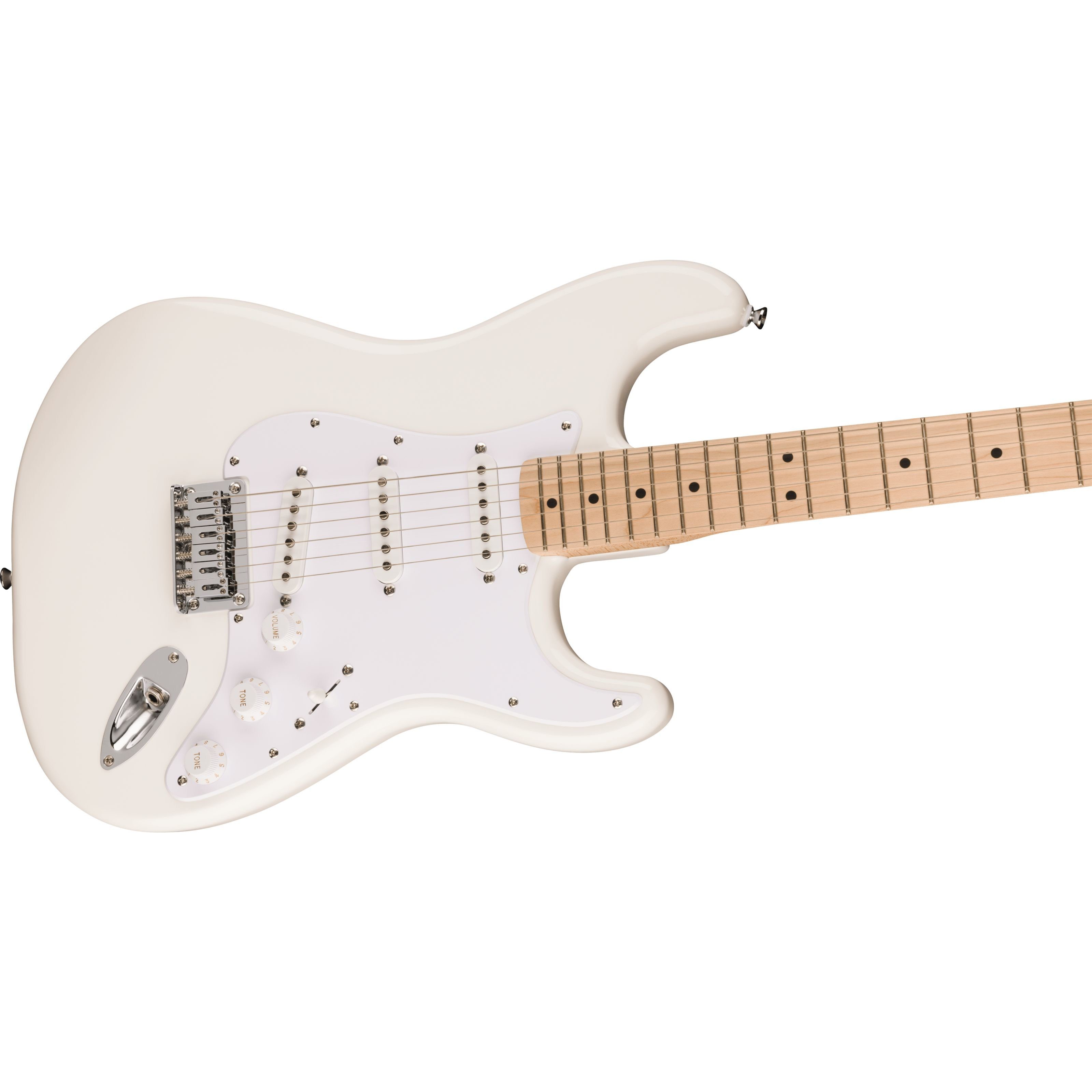 Squier E-Gitarre, E-Gitarren, ST-Modelle, Sonic Stratocaster HT MN Arctic White - E-Gitarre