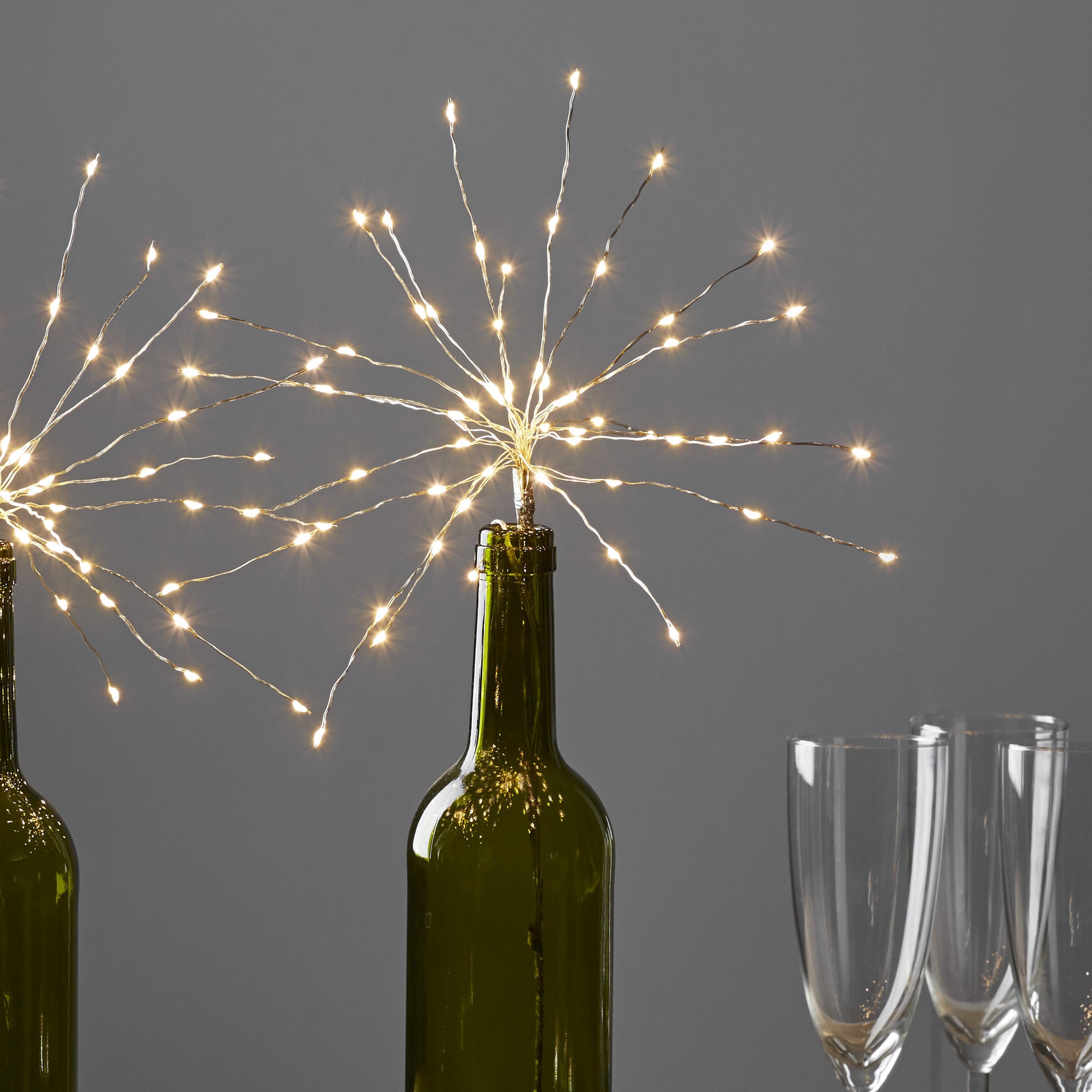 STAR TRADING LED Dekolicht Firework, LED Deko-Beleuchtung,Firework', batteriebetrieben, indoor, 42cm