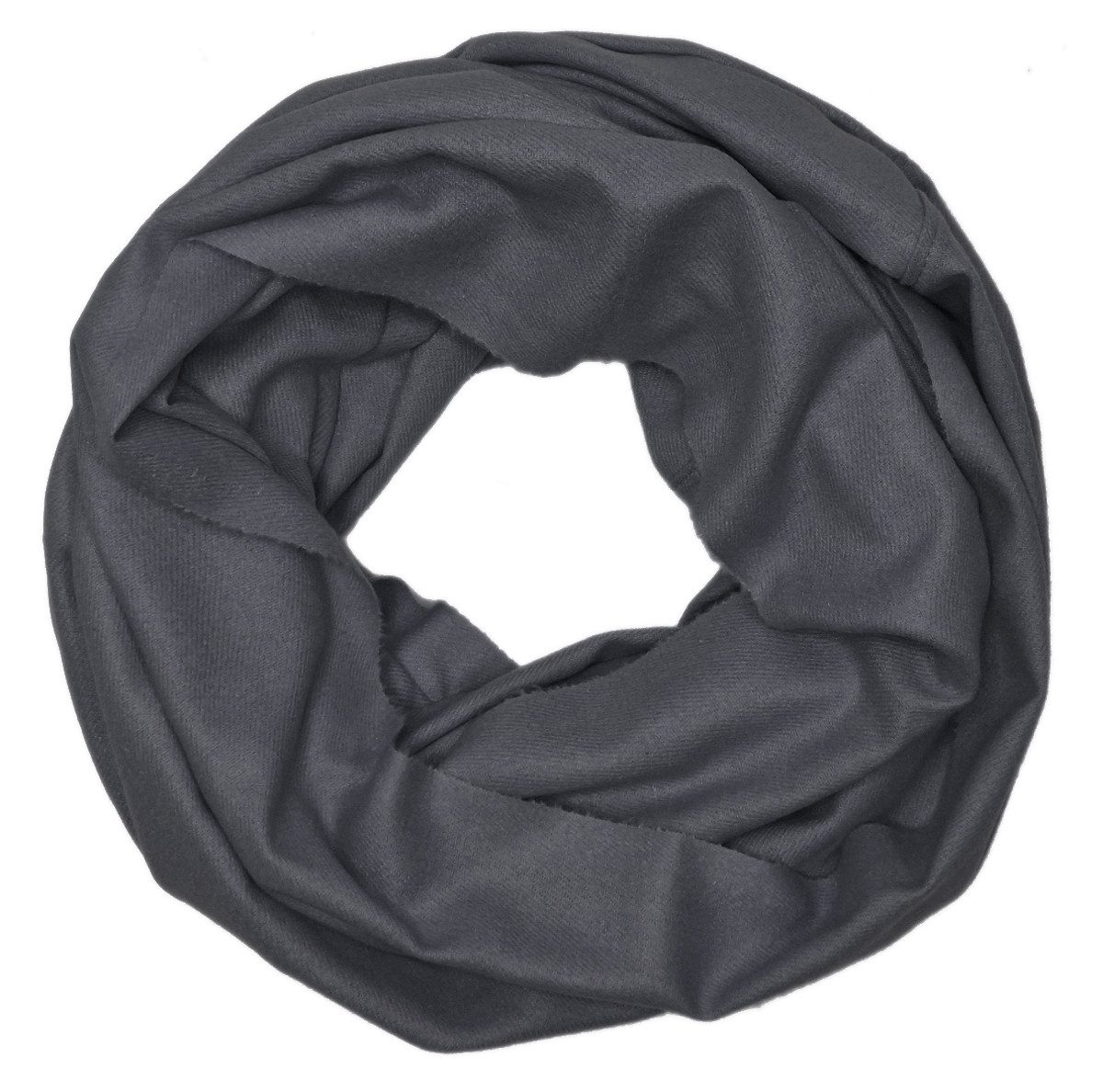 dy_mode Loop Damen Loopschal Unifarben Rundschal & Schlauchschal für Herbst/Winter, in Unifarbe