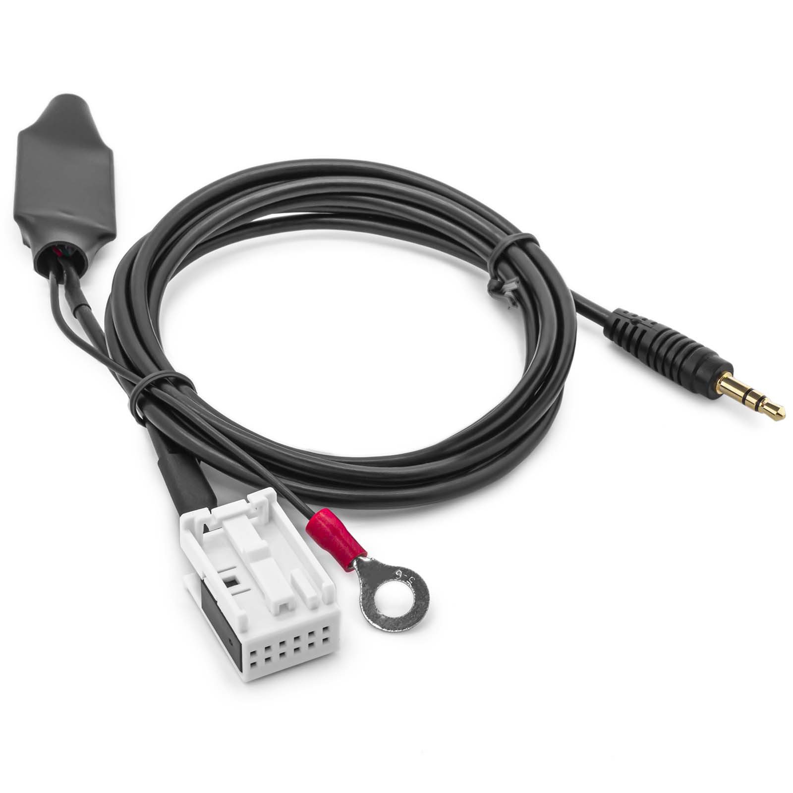 AUX IN Interface Adapter Kabel passend für VW RCD 200 300 310 500 510 KFZ-Adapter