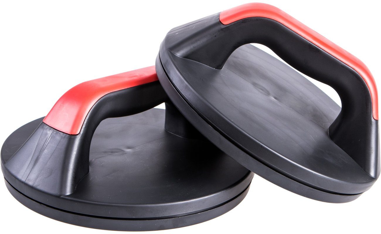 Pure 2 Improve Liegestützgriffe PUSH UP PRO SET (2-St), mit Drehfunktion, schwarz-rot