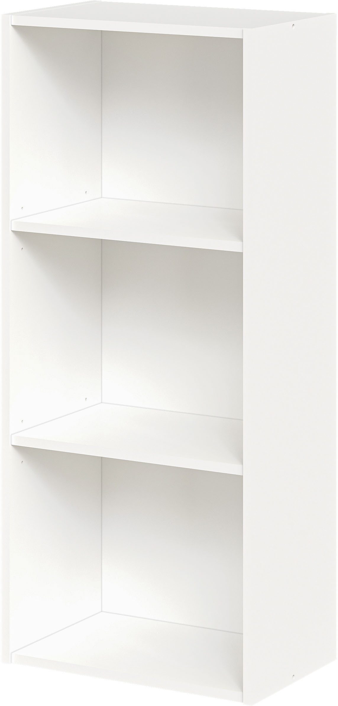 FMD Bücherregal Bitz, offene Fächer, variable Einlegeböden, Breite: 44,4 oder 71,2 cm
