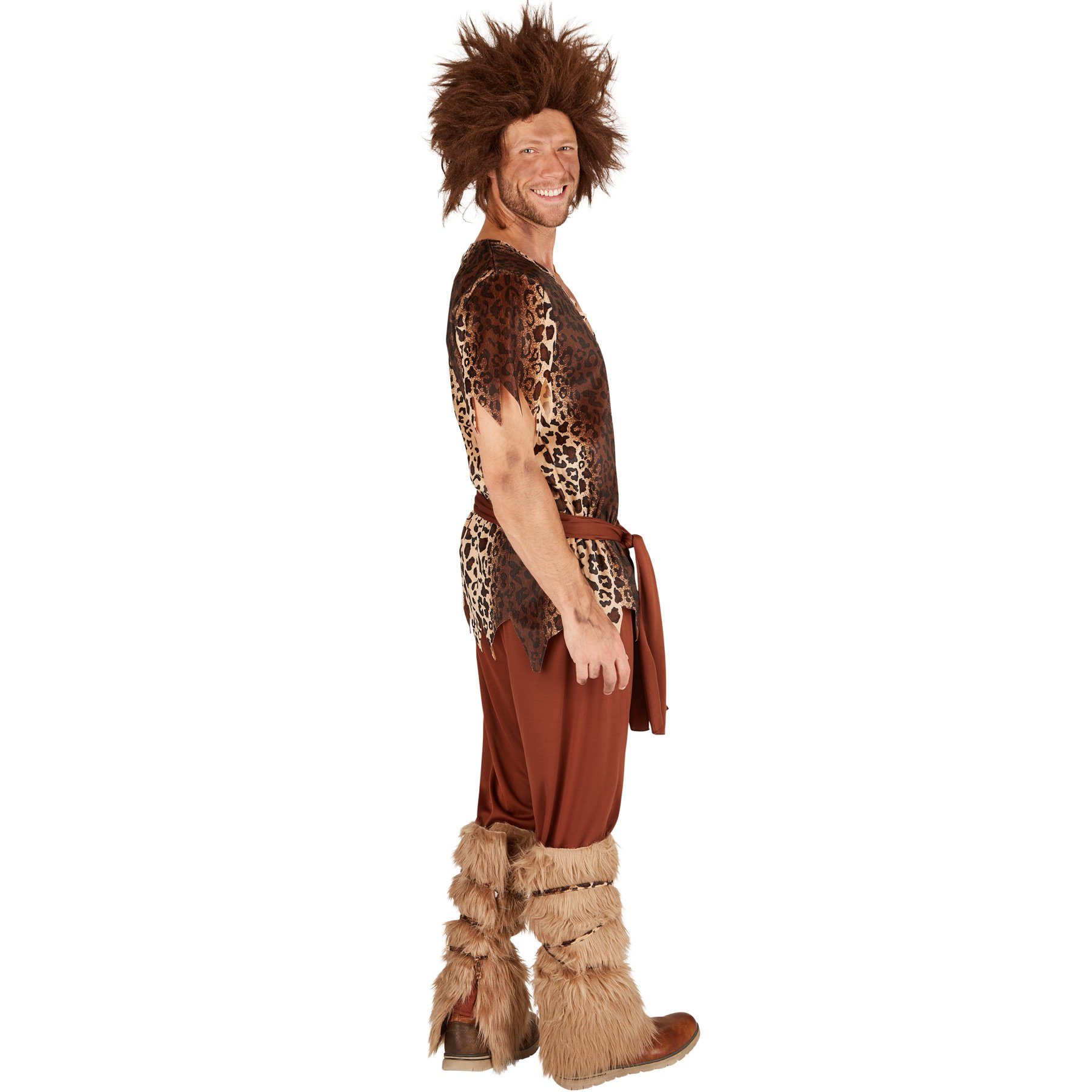 dressforfun Kostüm Herrenkostüm Steinzeitmann, Lässiges, wildes Kostüm, für den modernen Mann