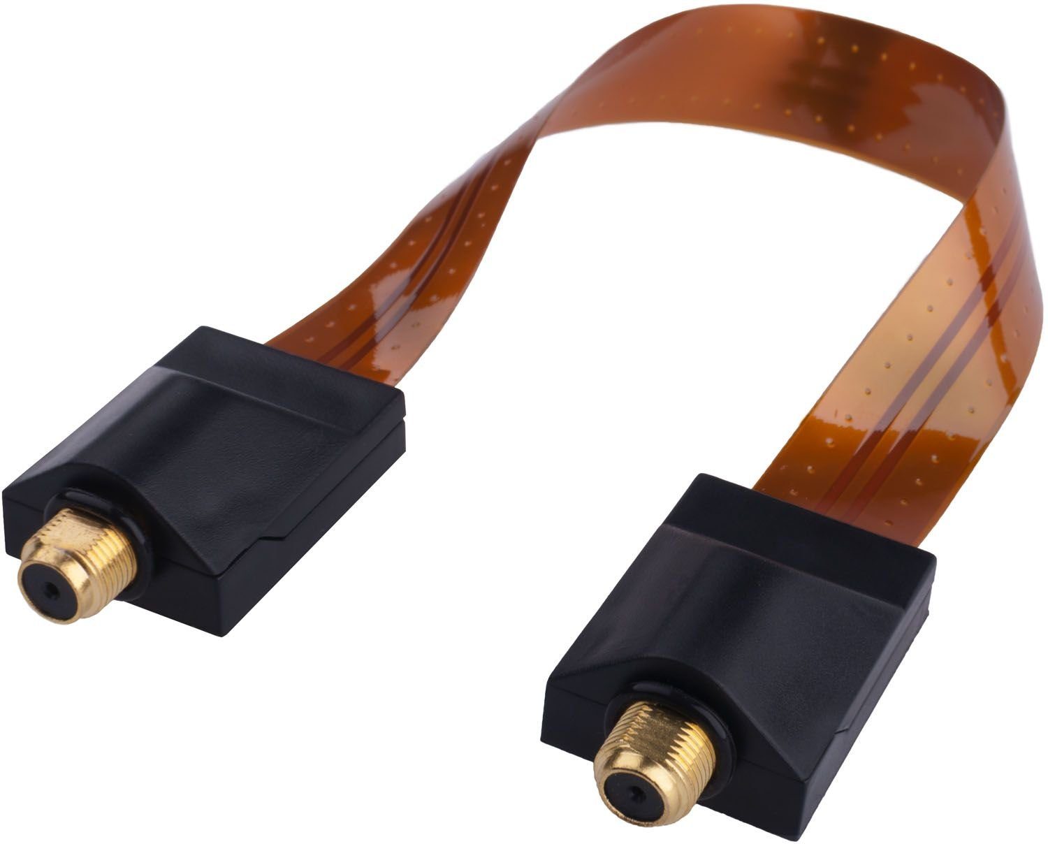 DUR-line DUR-line FD Slim Kupfer - Fensterdurchführung SAT-Kabel