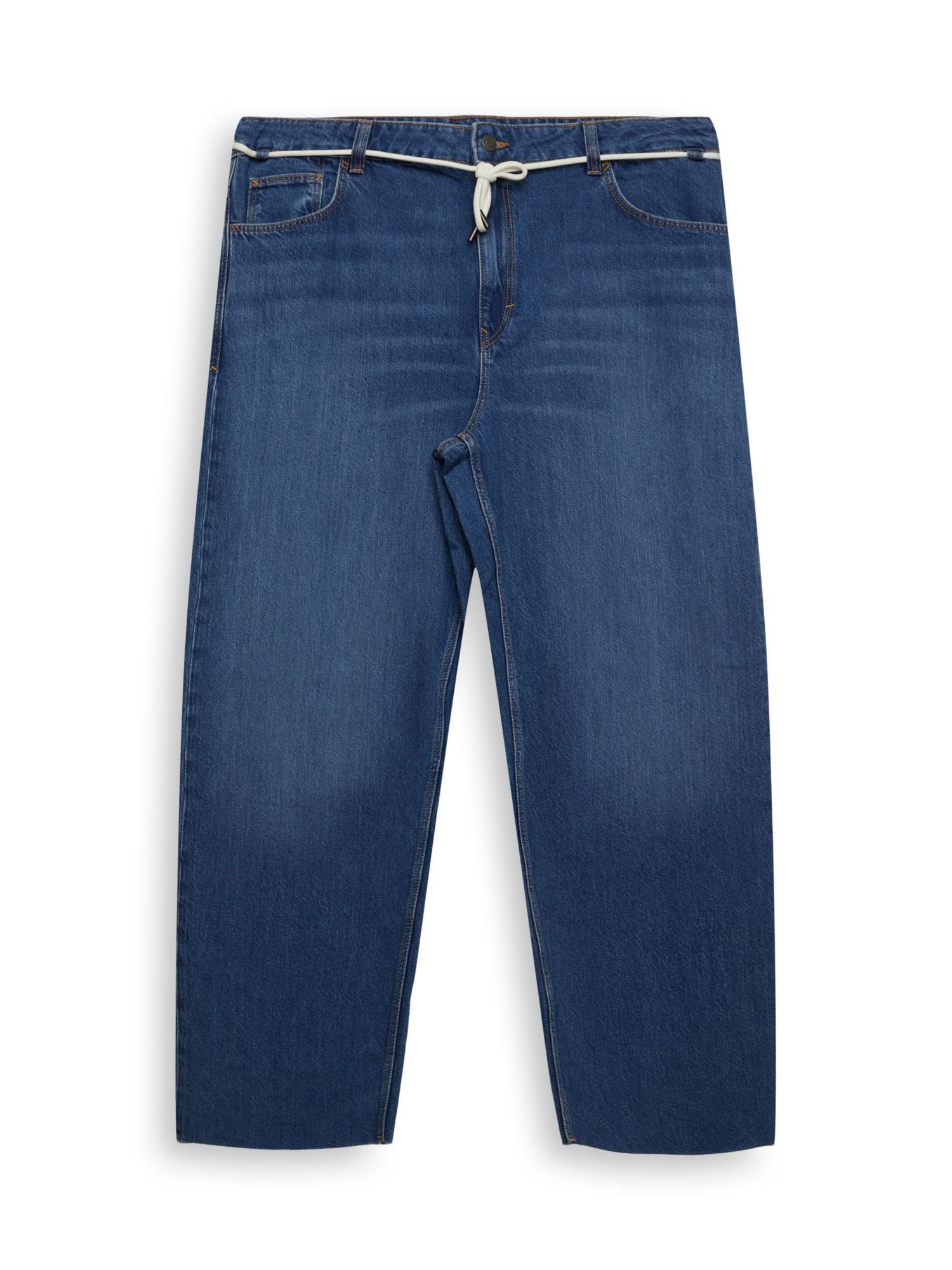 Esprit Dad-Jeans Jeans in Dad-Passform aus nachhaltiger Baumwolle
