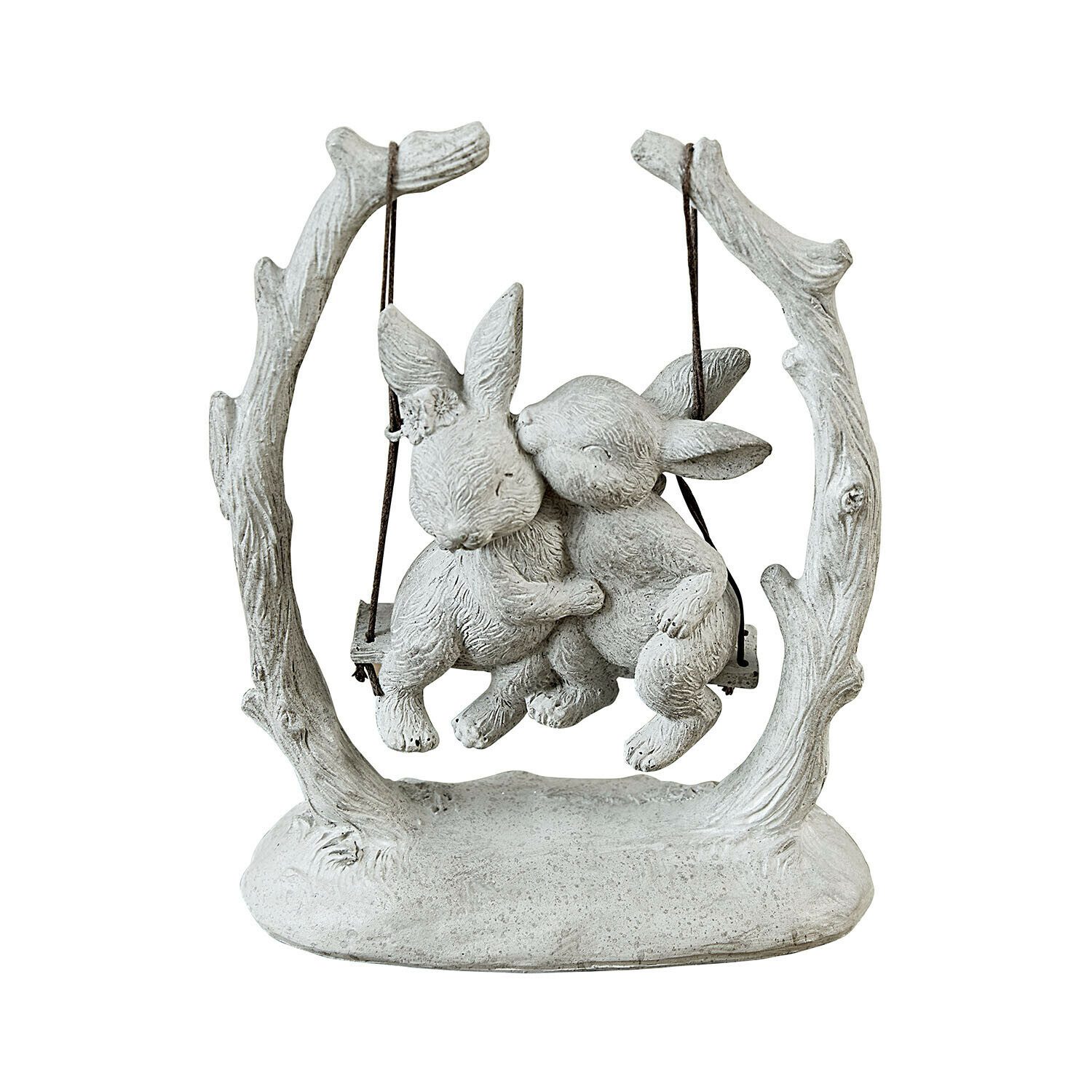 Mirabeau Osterfigur Hasen Nivelles grau