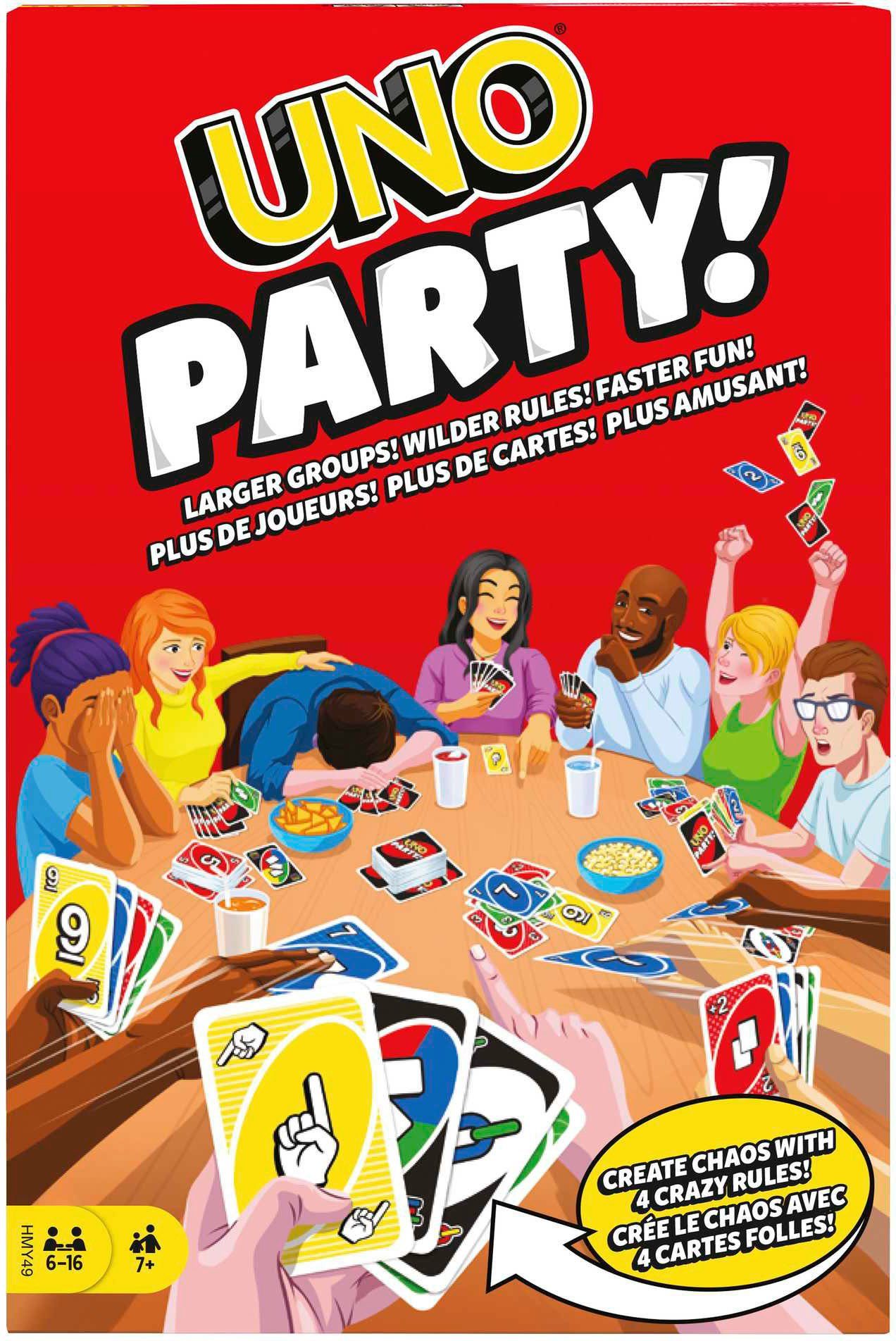 games Mattel UNO Party Spiel,