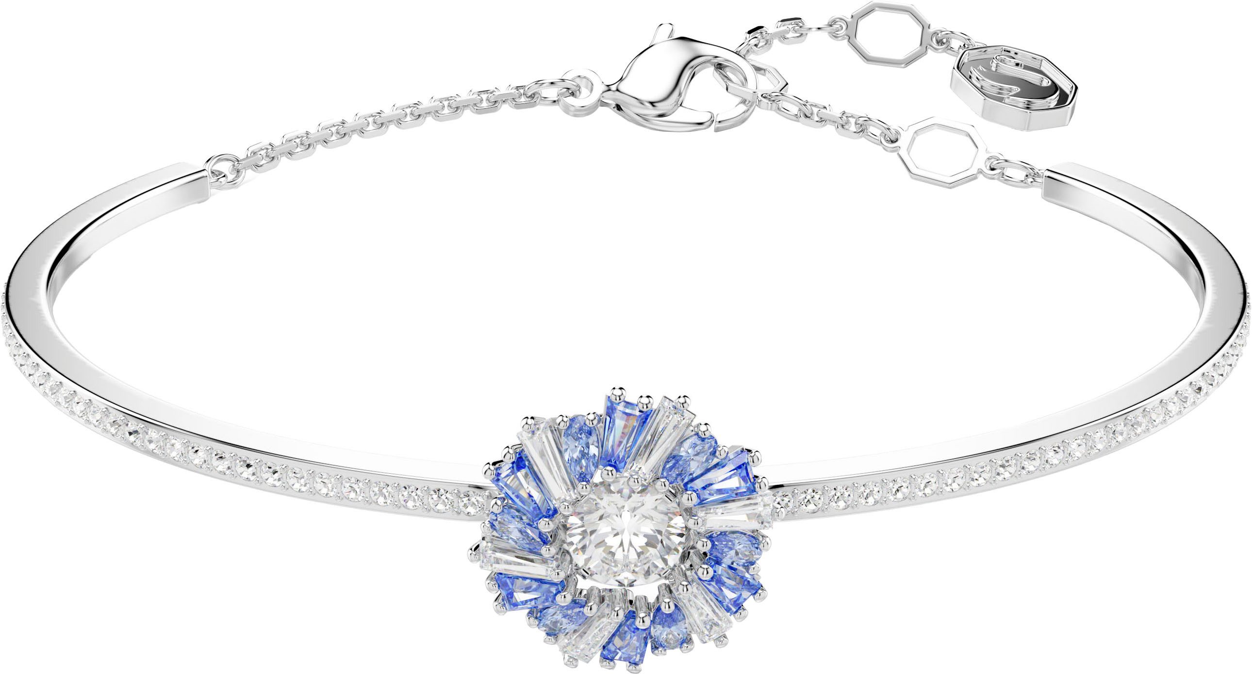 Swarovski Armreif Idyllia E Florere Blume, mit Swarovski® Kristall