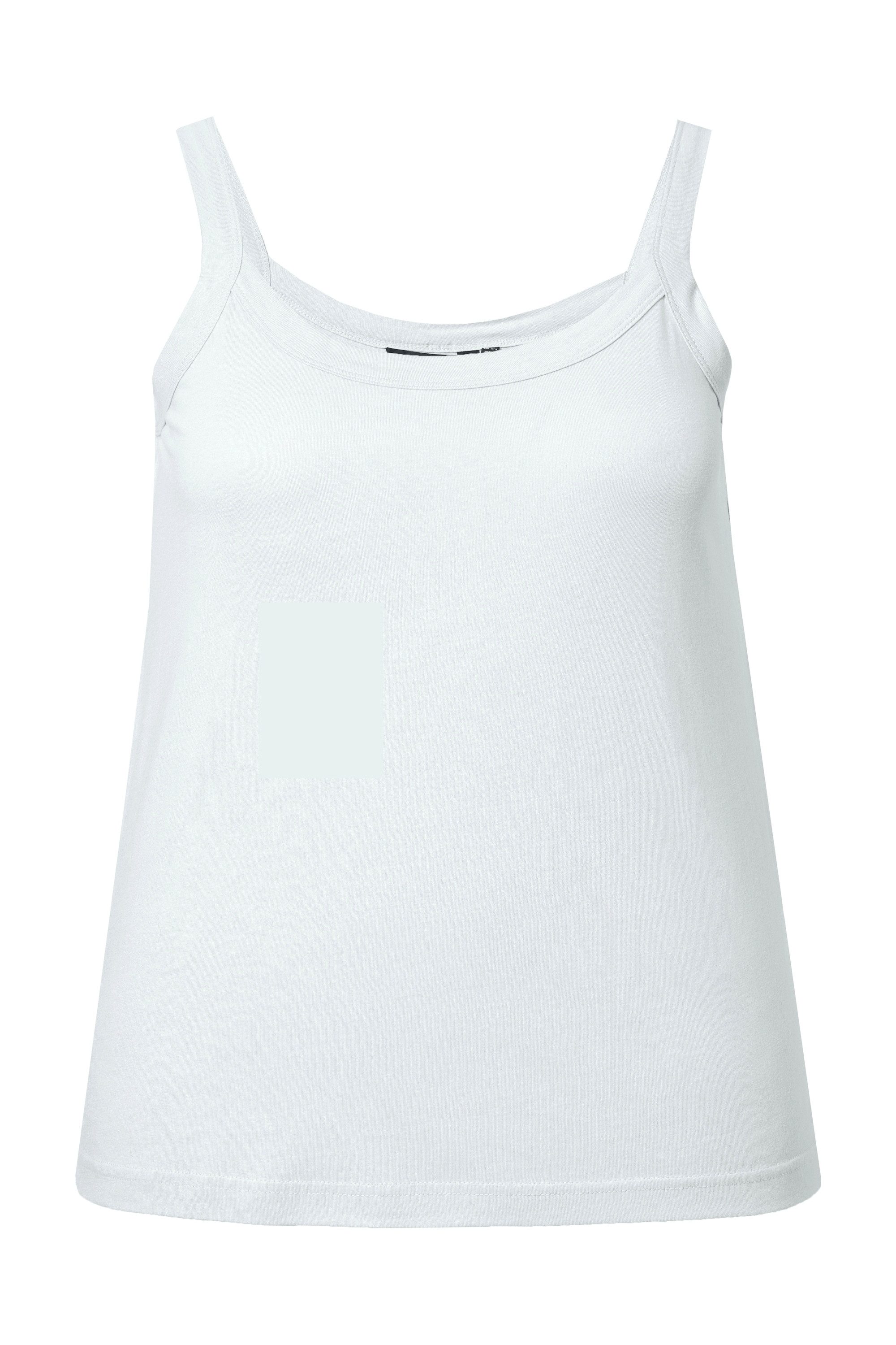 Ulla Popken Longtop Spaghettitop Rundhals Modalmix ärmellos günstig online kaufen