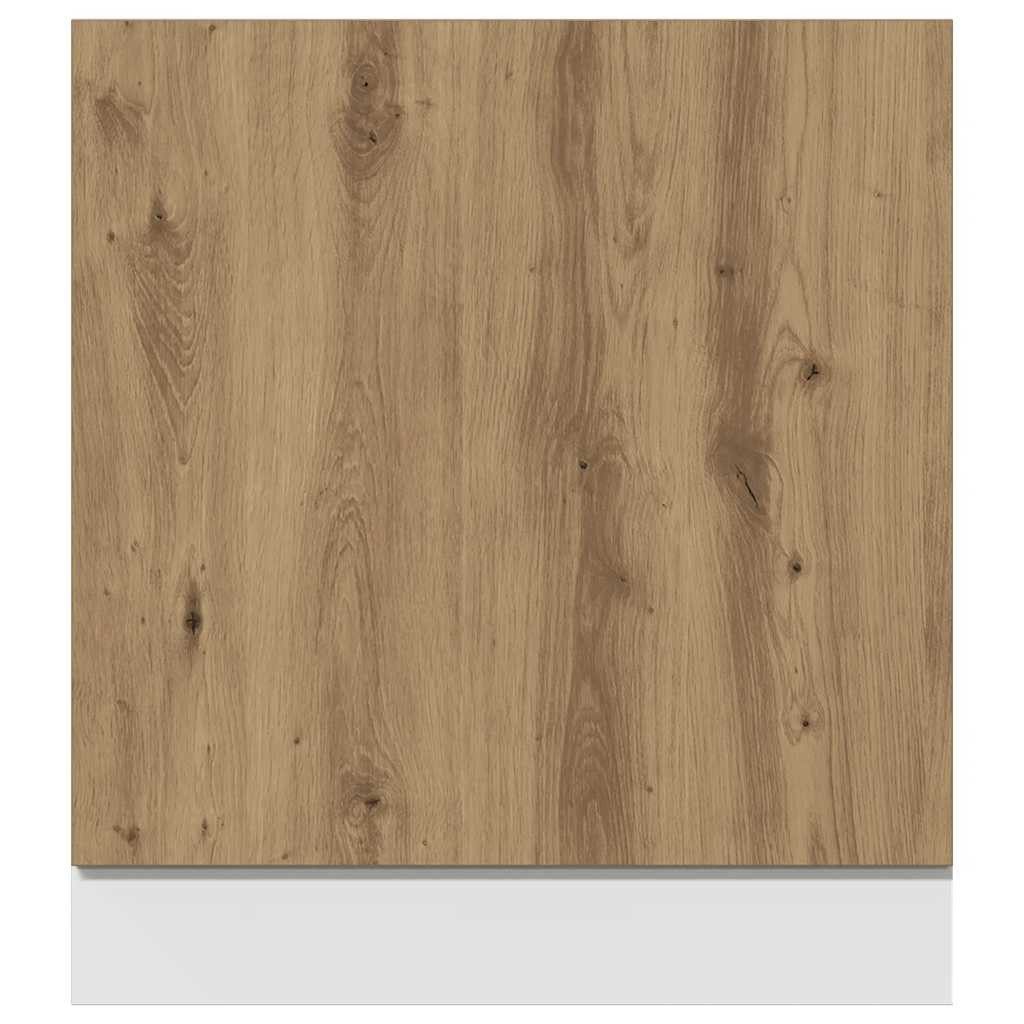 vidaXL Unterschrank Geschirrspülerblende Artisan-Eiche 60x1,5x67 cm Holzwerkstoff