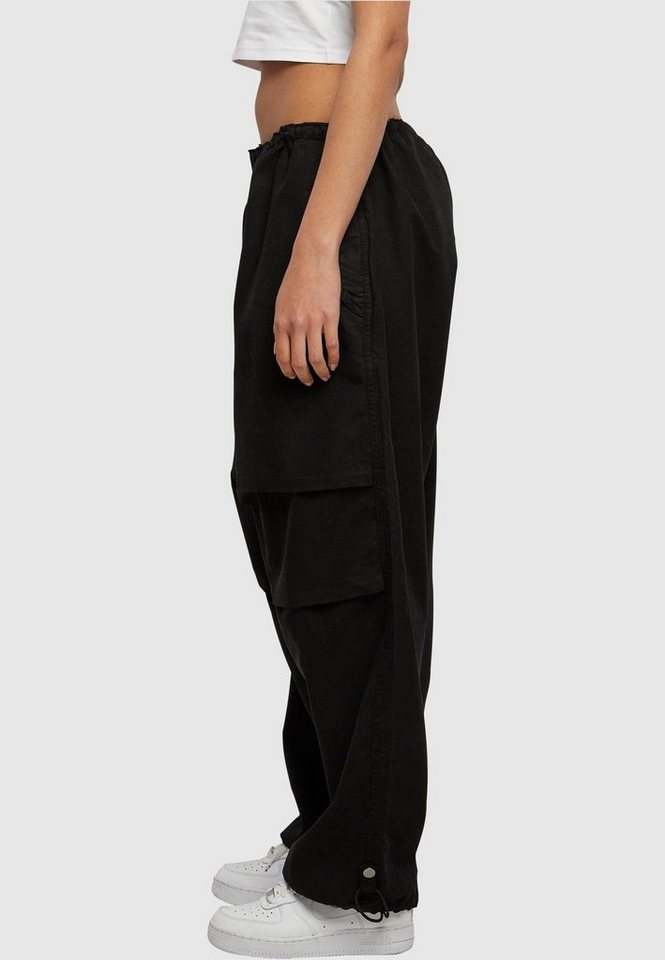 URBAN CLASSICS Jerseyhose Damen Ladies Cotton Parachute Pants (1-tlg), Ob  lässig oder formell, diese Hose ist ein must-have