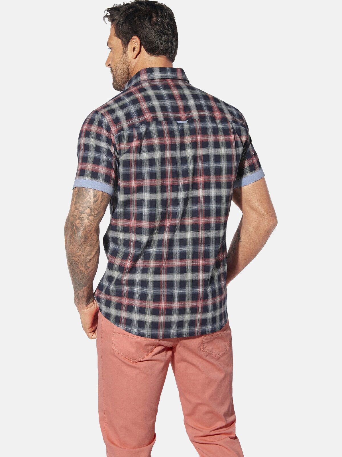 Jan Vanderstorm Kurzarmhemd EDBALD mit Karomuster günstig online kaufen