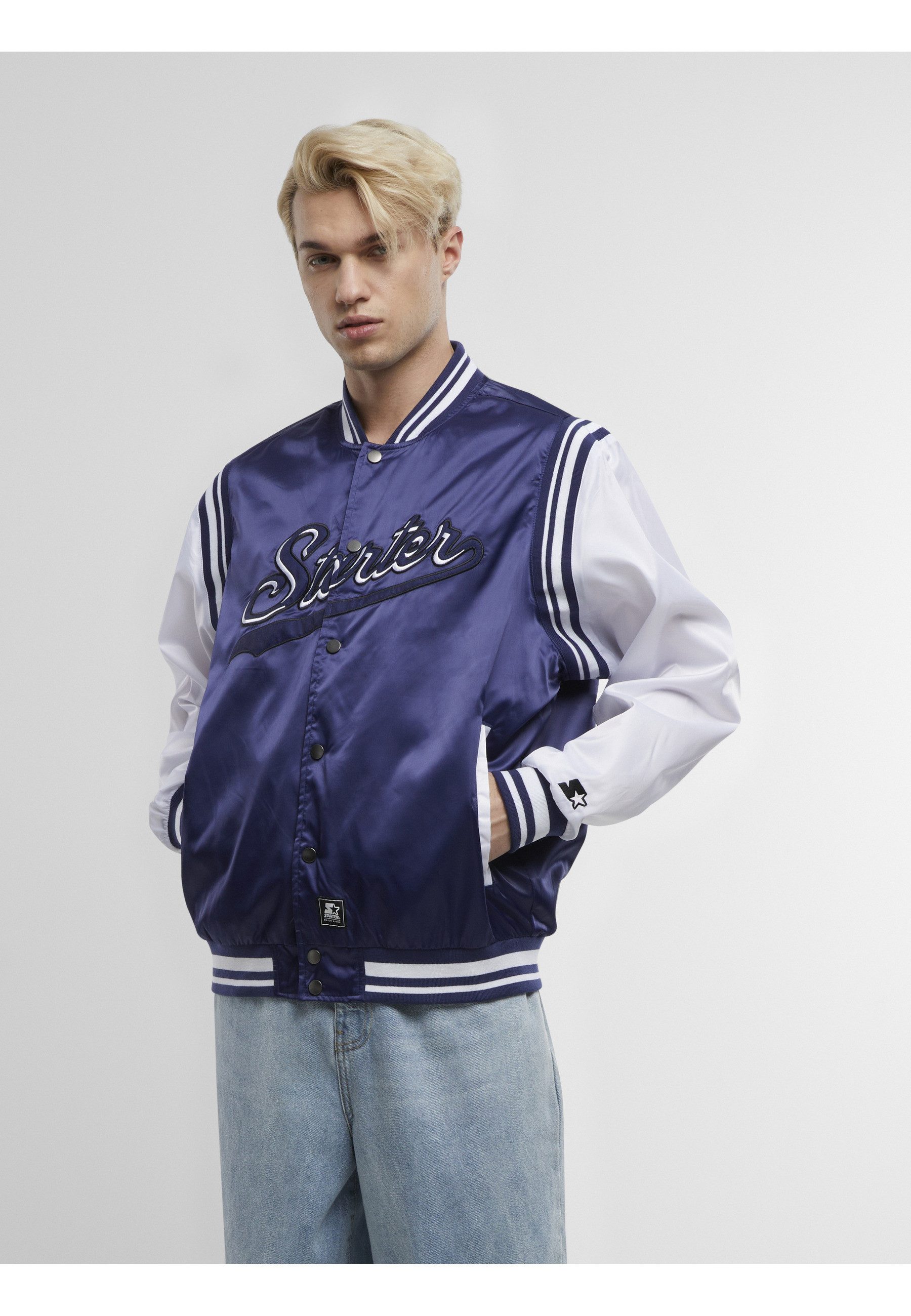Starter Black Label Collegejacke Starter Black Label Starter Satin College Jacket (1-St)