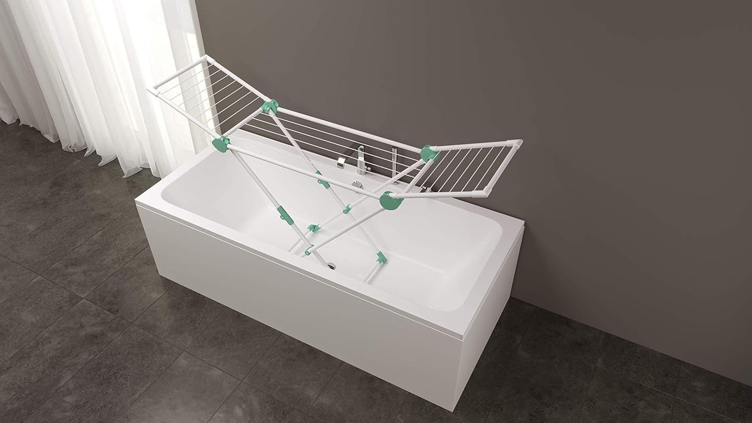 Juwel Badewannen-Wäscheständer