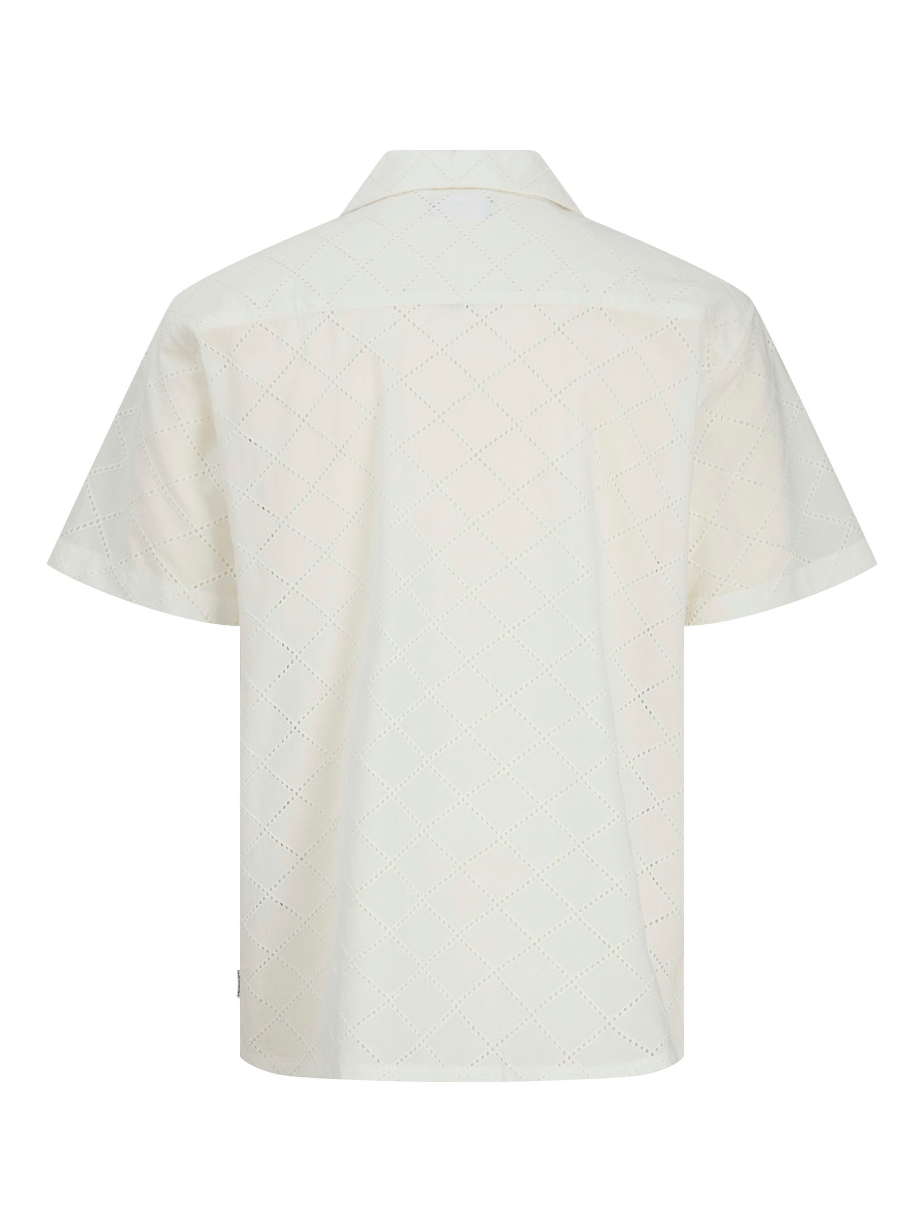 Jack & Jones Kurzarmhemd Modisches kurzärmeliges Design mit Lochmuster JORS günstig online kaufen