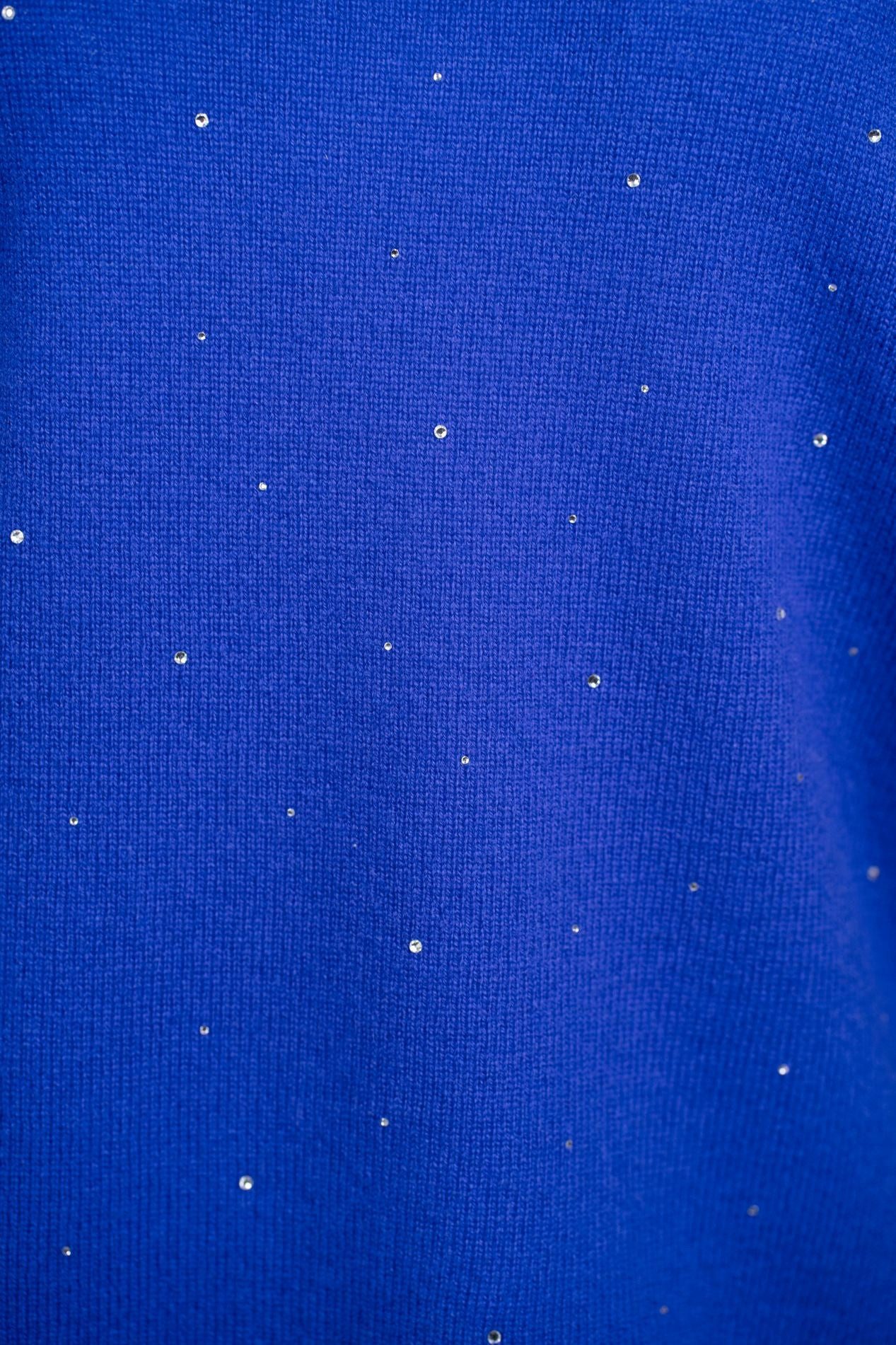 Faber Kaschmirpullover Steinchenpullover mit Kaschmir mit Kaschmir