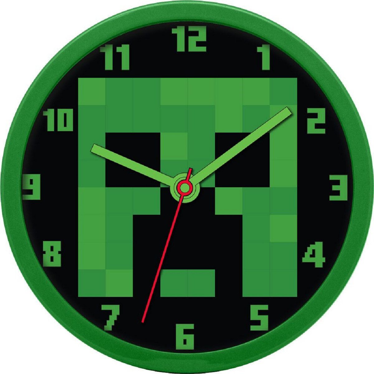 Minecraft Wanduhr Minecraft analoge Wanduhr mit günstig online kaufen