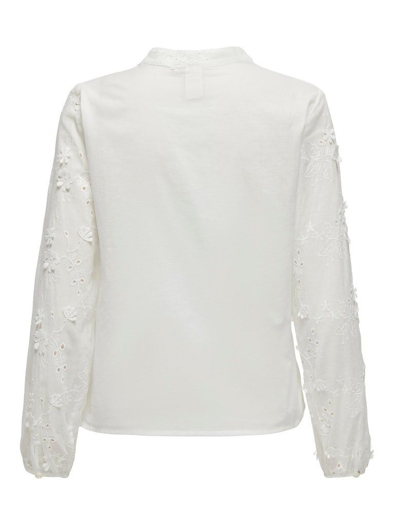 Blusentop ONLCILLE ZOE LS V-NECK SHIRT WVN