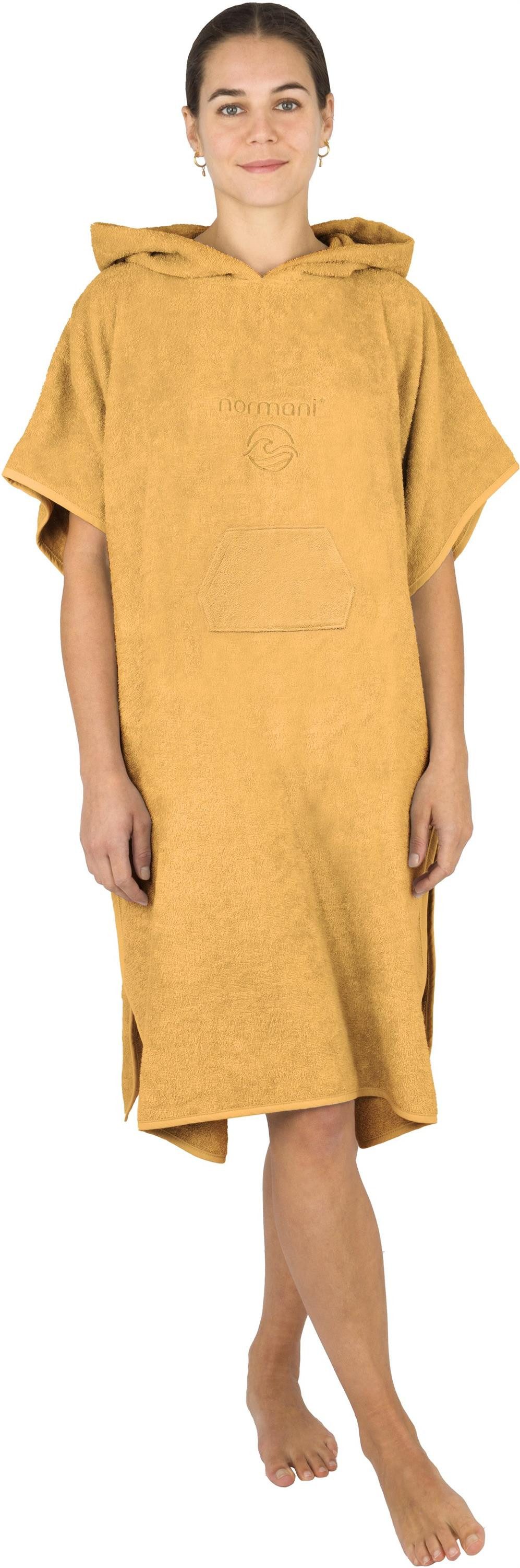 normani Badeponcho Badeponcho aus Bio-Baumwolle Sitra, Bio-Baumwolle, Kapuz günstig online kaufen