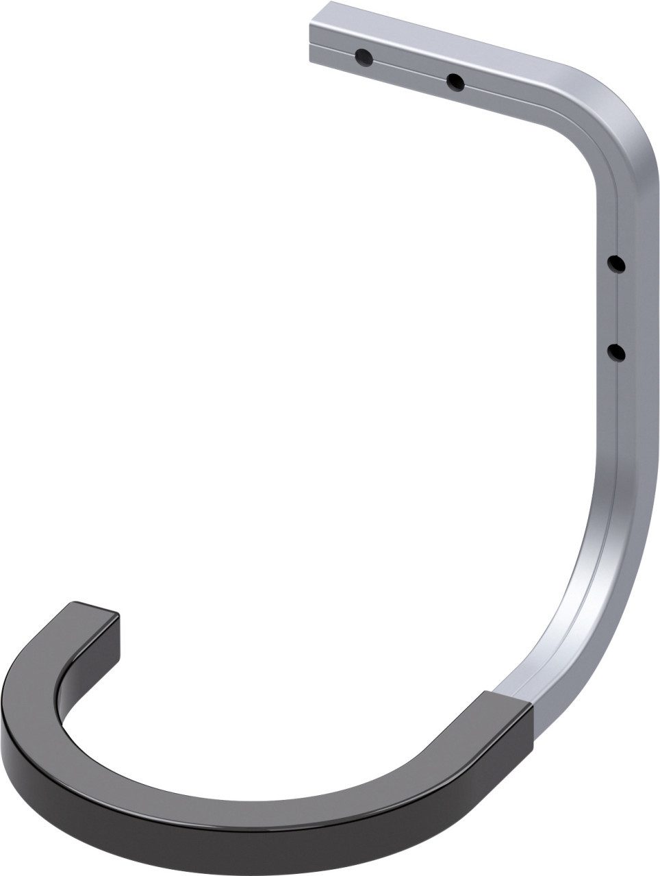 alfer Wandhaken coaxis®-Wand- und Decken-Fahrradhaken, gummiert
